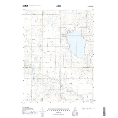 2019 Map of Culver, 2019 Print