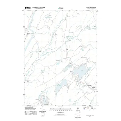 2011 Map of Culvers Gap, 2011 Print
