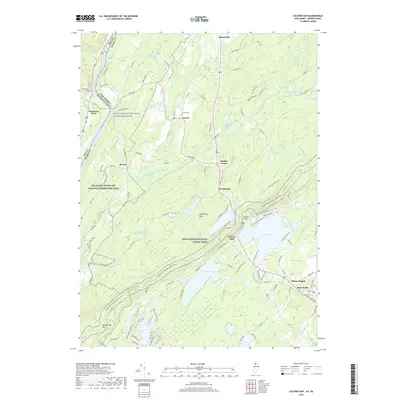 2019 Map of Culvers Gap, 2019 Print