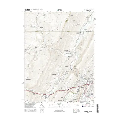 2014 Map of Cumberland, 2014 Print