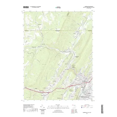 2019 Map of Cumberland, 2019 Print