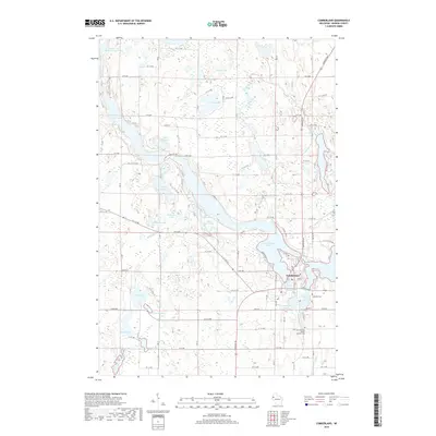 2018 Map of Cumberland, 2018 Print