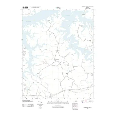 2010 Map of Cumberland City, 2010 Print