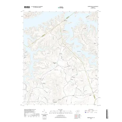 2019 Map of Cumberland City, 2019 Print