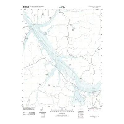 2010 Map of Cumberland City, 2010 Print