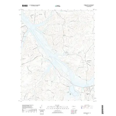 2019 Map of Cumberland City, 2019 Print