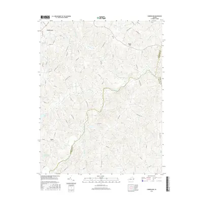 2016 Map of Cumberland, 2016 Print