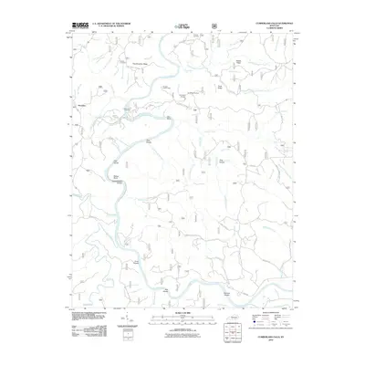 2010 Map of Cumberland Falls, 2010 Print
