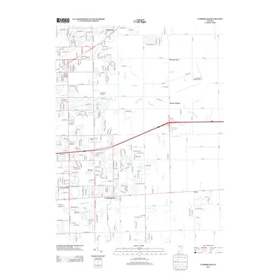 2013 Map of Cumberland, 2013 Print