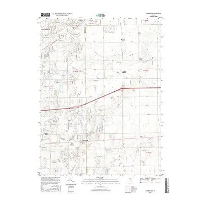 2016 Map of Cumberland, 2016 Print