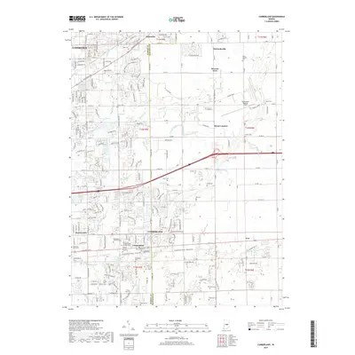 2019 Map of Cumberland, 2019 Print