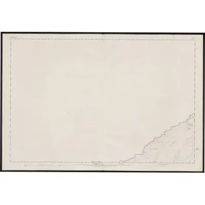 1863 Map of Cumberland I, 1868 Print