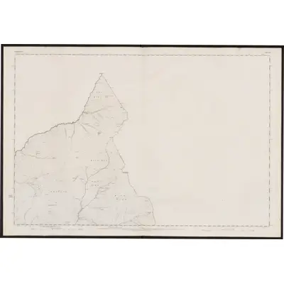 1863 Map of Cumberland II, 1868 Print