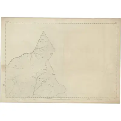 1863 Map of Cumberland II, 1868 Print