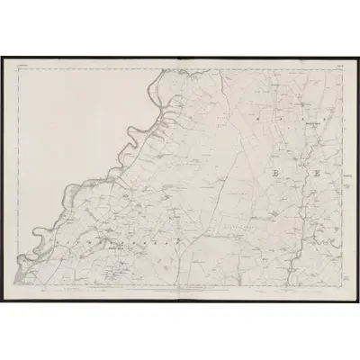 1863 Map of Cumberland III, 1868 Print