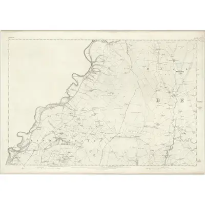1863 Map of Cumberland III, 1868 Print