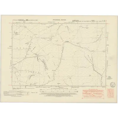 1948 Map of Cumberland IV.NE, 1951 Print