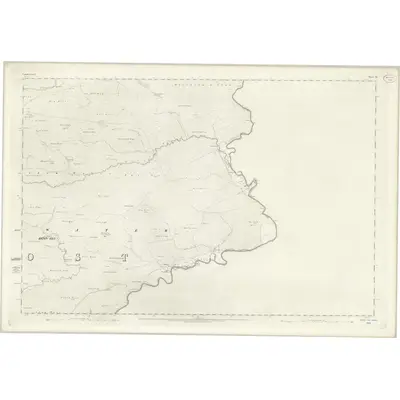 1863 Map of Cumberland IX, 1868 Print