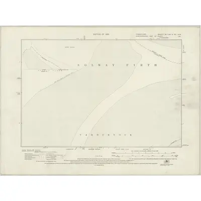 1924 Map of Cumberland IXb.SW & XIV.NW, 1926 Print