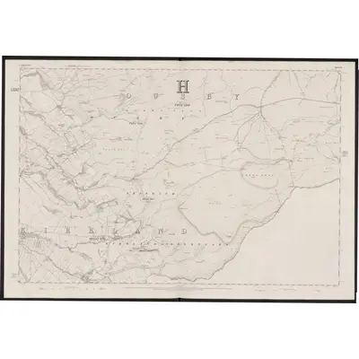1861 Map of Cumberland LI, 1867 Print