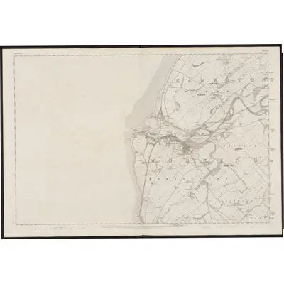 1864 Map of Cumberland LIII, 1867 Print