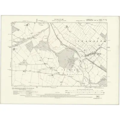 1923 Map of Cumberland LIX.NE, 1927 Print