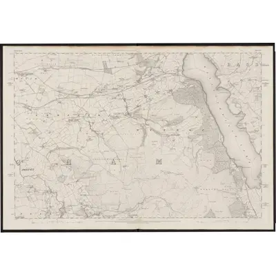 1863 Map of Cumberland LV, 1867 Print