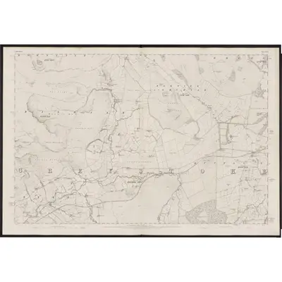 1861 Map of Cumberland LVII, 1867 Print
