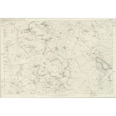 1863 Map of Cumberland LXII, 1867 Print