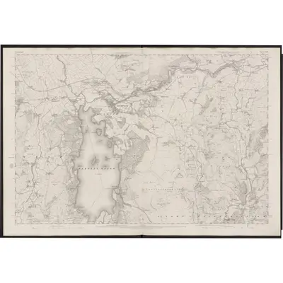 1862 Map of Cumberland LXIV, 1867 Print