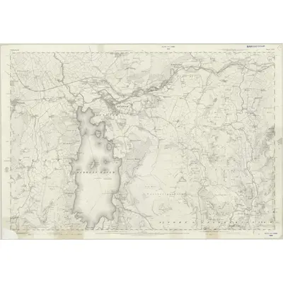 1862 Map of Cumberland LXIV, 1867 Print