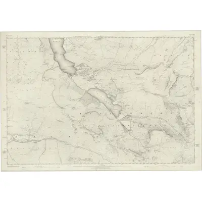 1863 Map of Cumberland LXIX, 1867 Print