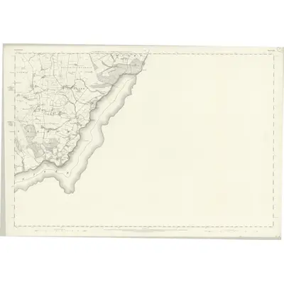 1861 Map of Cumberland LXVI, 1867 Print
