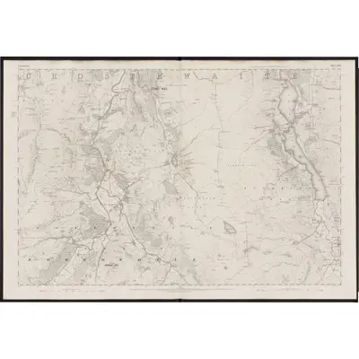 1862 Map of Cumberland LXX, 1867 Print