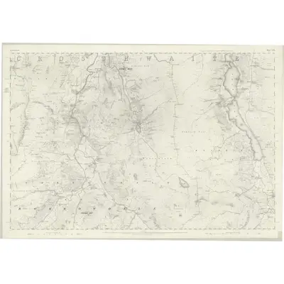 1862 Map of Cumberland LXX, 1867 Print