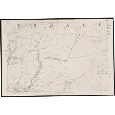 1860 Map of Cumberland LXXIII, 1867 Print