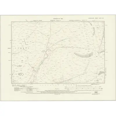 1924 Map of Cumberland LXXIII.NE, 1926 Print