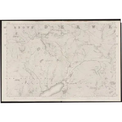 1860 Map of Cumberland LXXIV, 1867 Print