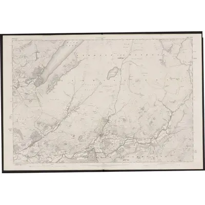 1860 Map of Cumberland LXXIX, 1867 Print