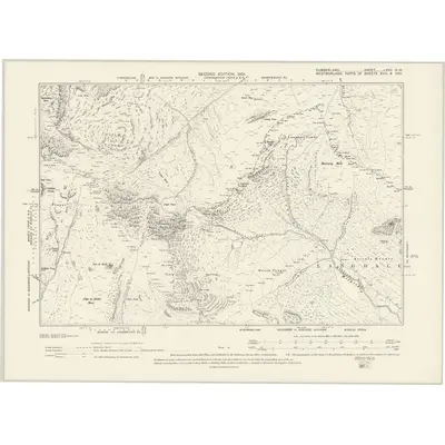 1897 Map of Cumberland LXXV.SW, 1901 Print