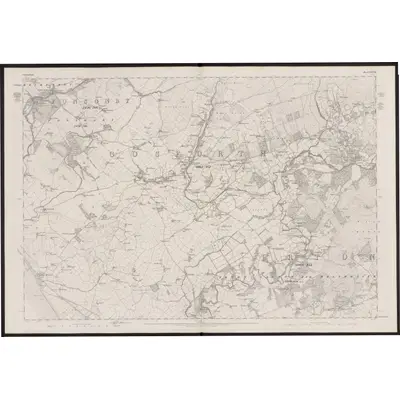 1860 Map of Cumberland LXXVIII, 1867 Print