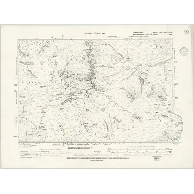 1897 Map of Cumberland LXXX.NW & NE, 1941 Print