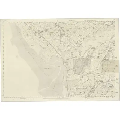 1860 Map of Cumberland LXXXII, 1867 Print