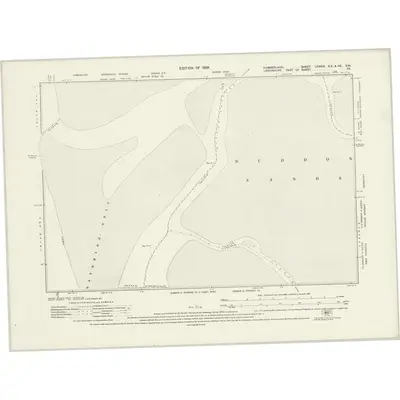 1923 Map of Cumberland LXXXIX.SE & XC.SW, 1926 Print