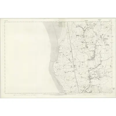 1860 Map of Cumberland LXXXV, 1867 Print