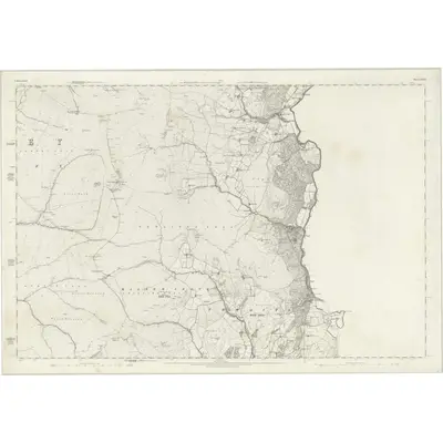 1860 Map of Cumberland LXXXVI, 1867 Print