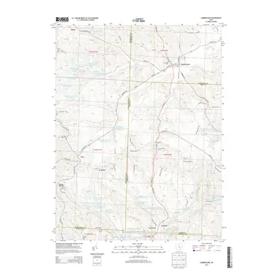 2013 Map of Cumberland, 2013 Print