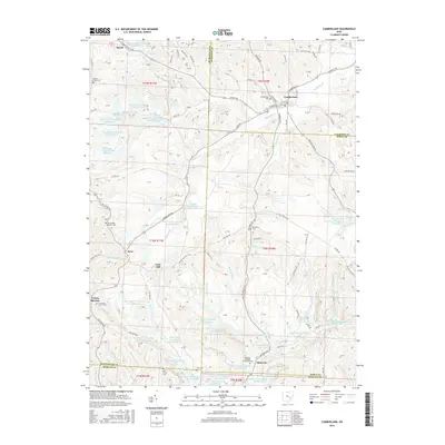 2016 Map of Cumberland, 2016 Print