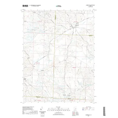 2019 Map of Cumberland, 2019 Print