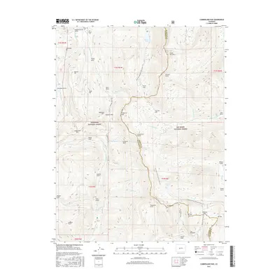 2016 Map of Cumberland Pass, 2016 Print